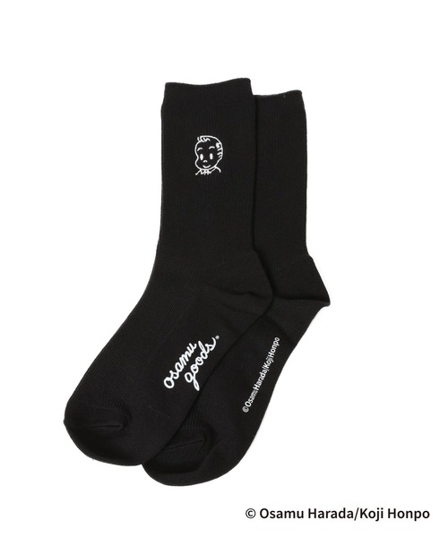 LEPSIM（レプシィム）の「【OSAMU GOODS×LEPSIM】ソックス　988867（ソックス/靴下・レディース・ホワイト/ライトグリーン/レッド/ブルー/ブラック/ベージュ/チャコールグレー/アイボリー・ONE SIZE）」の11枚目の写真