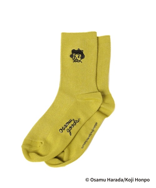 LEPSIM（レプシィム）の「【OSAMU GOODS×LEPSIM】ソックス　988867（ソックス/靴下・レディース・ホワイト/ライトグリーン/レッド/ブルー/ブラック/ベージュ/チャコールグレー/アイボリー・ONE SIZE）」の13枚目の写真