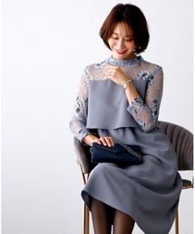 Ehre style（エーレスタイル）の「隠して、きれいに！アラフォー世代の『お呼ばれワンピ』（ワンピース）」