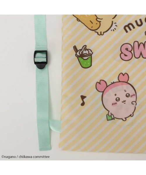 Mac-House（マックハウス）の「ちいかわ ナップサック（バックパック/リュック・キッズ・ミント・フリー）」の5枚目の写真