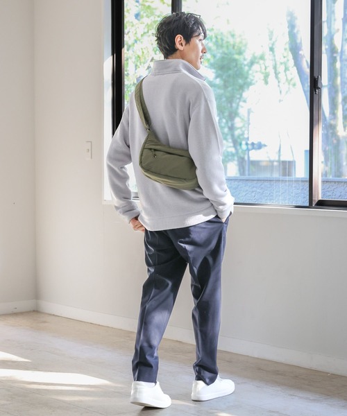 GLOBAL WORK(グローバルワーク)の「撥水ライトミニショルダー/992131(ショルダーバッグ・メンズ・ブラック/ライトグリーン/オフホワイト・FREE)」の19枚目の写真