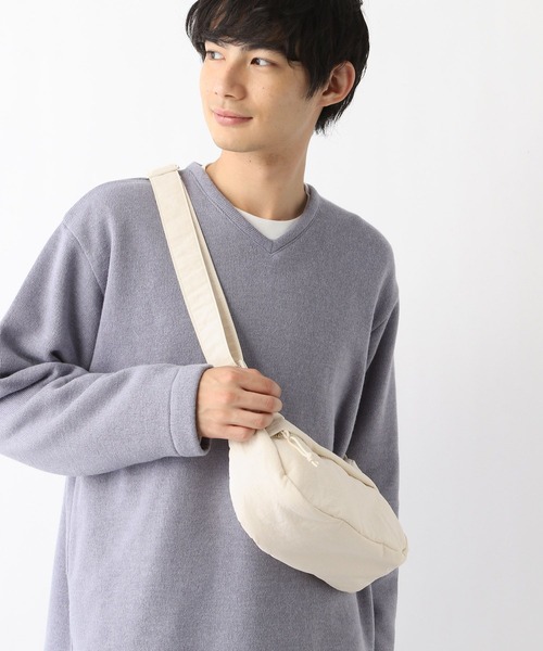 GLOBAL WORK(グローバルワーク)の「撥水ライトミニショルダー/992131(ショルダーバッグ・メンズ・ブラック/ライトグリーン/オフホワイト・FREE)」の10枚目の写真