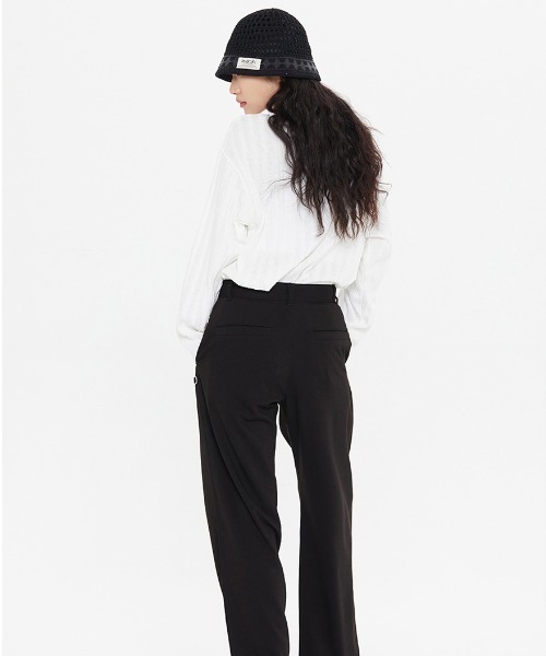 ROMANTIC CROWN(ロマンティッククラウン)の「A'GEM/9 × .kom『ROMANTIC CROWN/ロマンティッククラウン』WIDE KNIT CREWNECK/ワイドニットクルーネック(ニット/セーター・メンズ・ブラック/ホワイト/カーキ・L/M)」の6枚目の写真