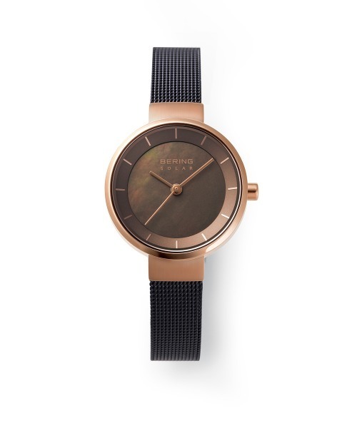 BERING(ベーリング)の「BERING/ベーリング ユニセックスウォッチ ペアコレクション スカンジナビアンソーラー14639-375-J(ブラウン×グレー)/ 14627-265-J(ブラウン×ブラウン)(アナログ腕時計・メンズ・ブラウン系その他/ブラウン・MEDIUM/SMALL)」の7枚目の写真