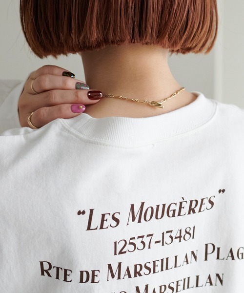 DISCOAT(ディスコート)の「【WEB限定】アソートフォトグラフィックロングTシャツ(Tシャツ/カットソー・レディース・ブラック/スカイブルー/レッド・FREE)」の12枚目の写真