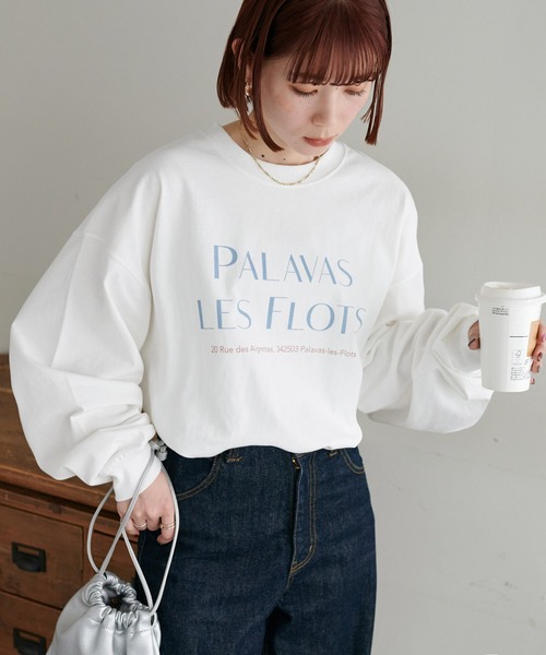 DISCOAT(ディスコート)の「【WEB限定】アソートフォトグラフィックロングTシャツ(Tシャツ/カットソー・レディース・ブラック/スカイブルー/レッド・FREE)」の18枚目の写真