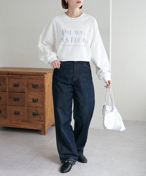 DISCOAT(ディスコート)の「【WEB限定】アソートフォトグラフィックロングTシャツ(Tシャツ/カットソー・レディース・ブラック/スカイブルー/レッド・FREE)」の20枚目の写真