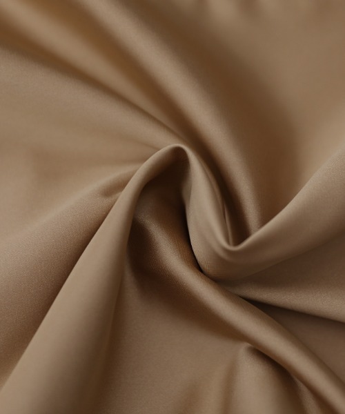 select MOCA by son（セレクトモカバイソン）の「サテンナローロングスカート（スカート・レディース・ベージュ/ダークグレー/アイボリー・SMALL/LARGE/MEDIUM）」の5枚目の写真