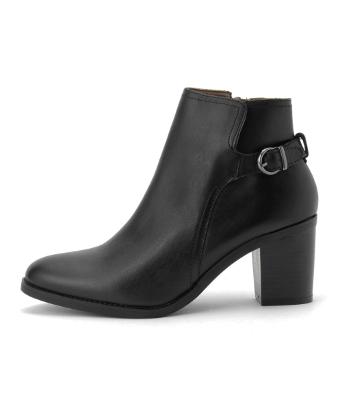 BEAMS LIGHTS Women's(ビームスライツ ウィメンズ)の「BEAMS LIGHTS / ベルトデザイン ヒールブーツ(ブーツ・レディース・ダークブラウン/ブラック・39/38/36/37)」の12枚目の写真