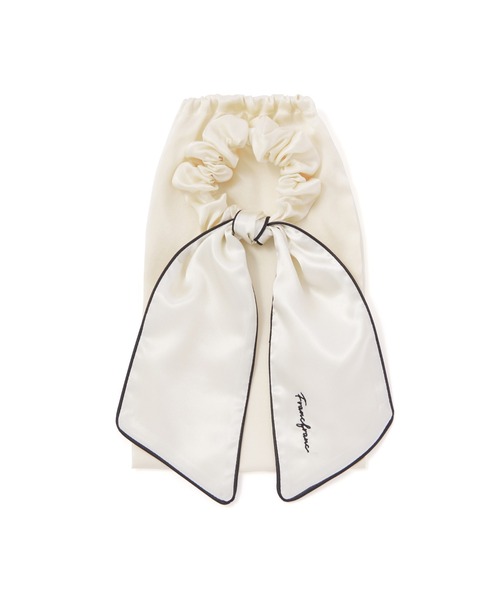 Francfranc（フランフラン）の「シルク ナイトキャップ ポニーテール アイボリー（その他ボディ・ヘアケア・レディース・アイボリー・FREE）」の8枚目の写真