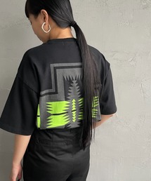 [PENDLETON/ペンドルトン] 別注 ネイティブ柄バックプリント ショートスリーブTシャツ