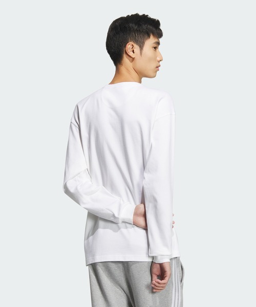 大人気★adidas エッセンシャルズ プラス 長袖Tシャツ★シンプル 楽天市場】 【公式】アディダス adidas 返品可 ライフスタイル