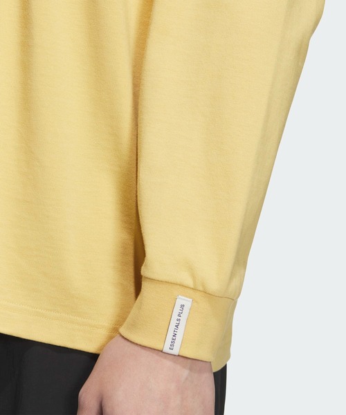adidas(アディダス)の「エッセンシャルズ プラス ルーズフィット スモールロゴ 長袖Tシャツ / ロンT / アディダス adidas(Tシャツ/カットソー・メンズ・ブルー/グレー/ブラック/グリーン/ホワイト/ブルー系その他/ベージュ/グリーン系その他・X-SMALL/LARGE/XX-LARGE/3XL/X-LARGE/MEDIUM/SMALL)」の13枚目の写真