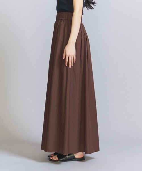 BEAUTY&YOUTH UNITED ARROWS（ビューティーアンドユースユナイテッドアローズ）の「タイプライター ゴムギャザー スカート（スカート・レディース・その他1/ブラウン・S/M）」の10枚目の写真