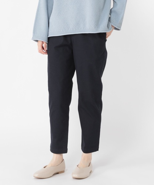 studio CLIP（スタディオクリップ）の「【スッキリ春らくパンツ】サブリナパンツ[プラスサイズあり]（その他パンツ・レディース・キャメル/オフホワイト/グレー/カーキ/ブラック/ネイビー・MEDIUM/SMALL/XXX-LARGE/XX-LARGE/X-LARGE/LARGE）」の5枚目の写真