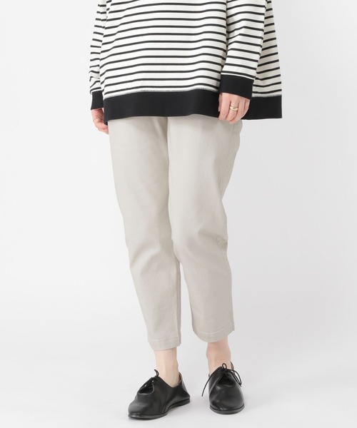 studio CLIP（スタディオクリップ）の「【スッキリ春らくパンツ】サブリナパンツ[プラスサイズあり]（その他パンツ・レディース・キャメル/オフホワイト/グレー/カーキ/ブラック/ネイビー・MEDIUM/SMALL/XXX-LARGE/XX-LARGE/X-LARGE/LARGE）」の19枚目の写真