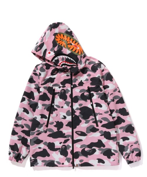 WARM UP CAMO SHARK HOODIE JACKET