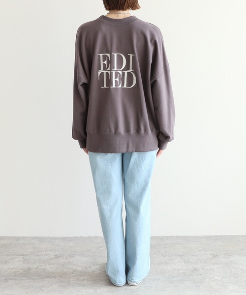 reca(レカ)の「前後2way刺繍ロゴスウェットスウェット(スウェット・レディース・ナチュラル/イエロー/チャコール・FREE)」の18枚目の写真