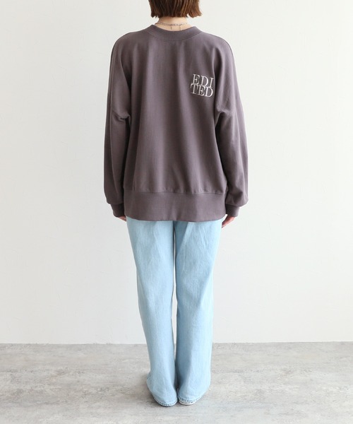 reca(レカ)の「前後2way刺繍ロゴスウェットスウェット(スウェット・レディース・ナチュラル/イエロー/チャコール・FREE)」の21枚目の写真