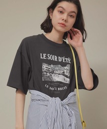ROPE' PICNIC | 汗染み防止/オーバーサイズプリントTシャツ/リンクコーデ(Tシャツ/カットソー)