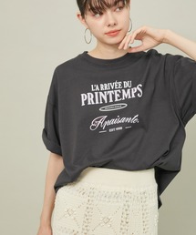 ROPE' PICNIC | 汗染み防止/オーバーサイズプリントTシャツ(Tシャツ/カットソー)