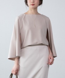 ケープスリーブカットソー/プルオーバー