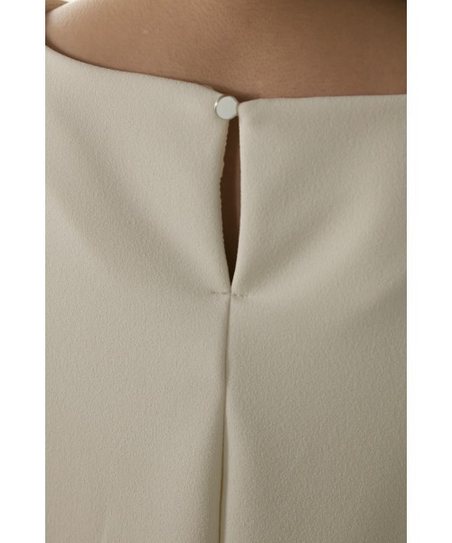 M.deux（エムドゥ）の「ケープスリーブカットソー/プルオーバー（Tシャツ/カットソー・レディース・オフホワイト/グレイッシュベージュ/ネイビー/ブラック/ブラウン・MEDIUM）」の20枚目の写真