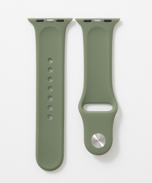 emonique(エモニーク)の「シリコン製 Apple Watch バンド スマートウォッチバンド【38/40/41/42/44/45/49mm対応】(デジタル腕時計・メンズ・グリーン/ブルー/グレー/パープル/ベージュ/ホワイト/ブラック・42/38)」の11枚目の写真