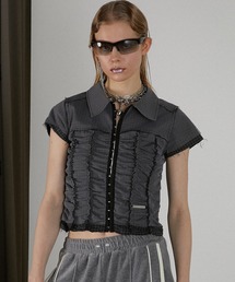 PRANK PROJECT | 【24SUMMER PRE ORDER】リバーシブルシアーレイヤードチェックシャツ / Reversible Sheer Layered Check Shirt(シャツ/ブラウス)