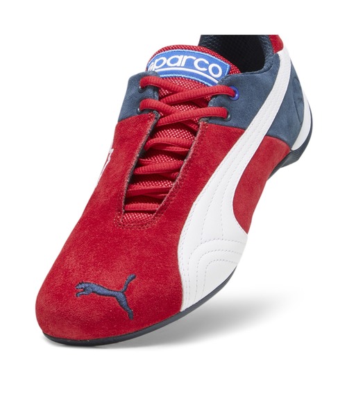 プーマ　ドライビングシューズ　フューチャーキャット　ミッドFIA スエード　赤 プーマ ドライビングシューズ フューチャーキャット ミッドFIA