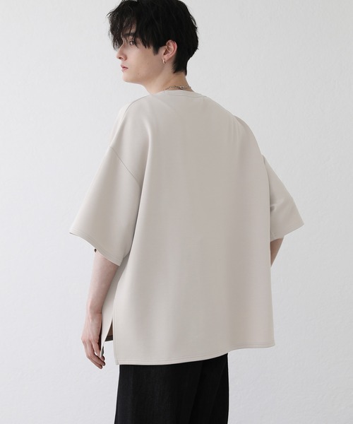 セール】【23ss】サイドスリットハイポンチビッグシルエット5分
