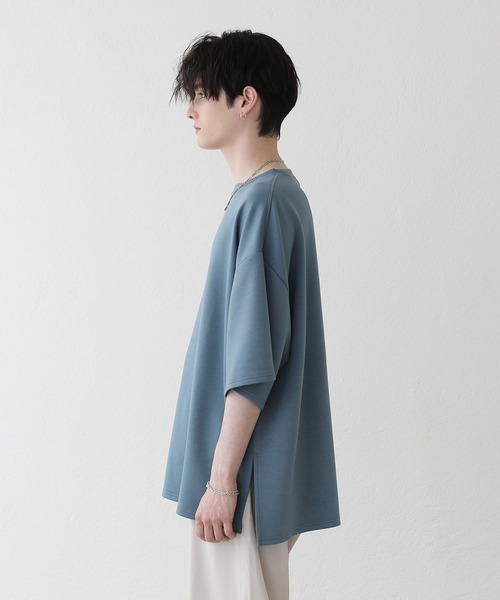 セール】【23ss】サイドスリットハイポンチビッグシルエット5分