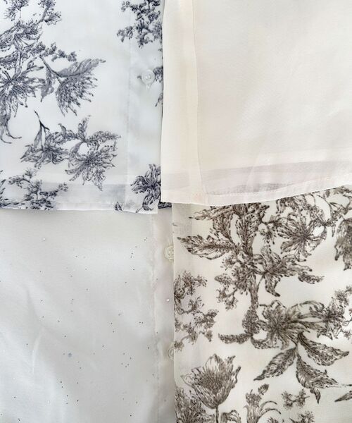 MAJESTIC LEGON（マジェスティックレゴン）の「レディボウタイブラウス（シャツ/ブラウス・レディース・ベージュ系その他2/ホワイト系その他2/アイボリー/ブルー系その他2/クリーム・MEDIUM）」の17枚目の写真