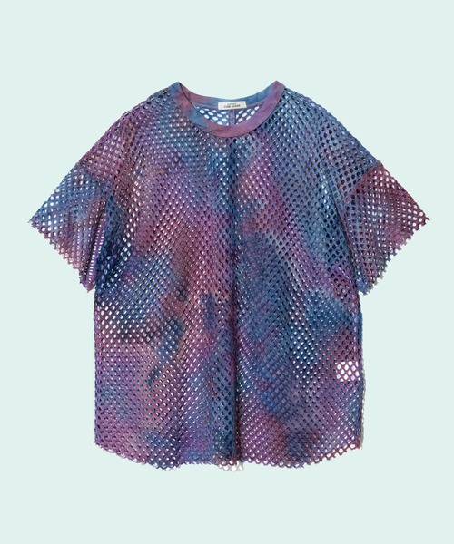 CUBE SUGAR（キューブシュガー）の「CUBE SUGAR/キューブシュガー　メッシュバックスリットTEE（Tシャツ/カットソー・レディース・その他2/その他1・FREE）」の2枚目の写真