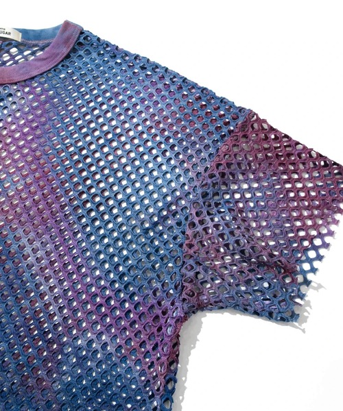 CUBE SUGAR（キューブシュガー）の「CUBE SUGAR/キューブシュガー　メッシュバックスリットTEE（Tシャツ/カットソー・レディース・その他2/その他1・FREE）」の6枚目の写真