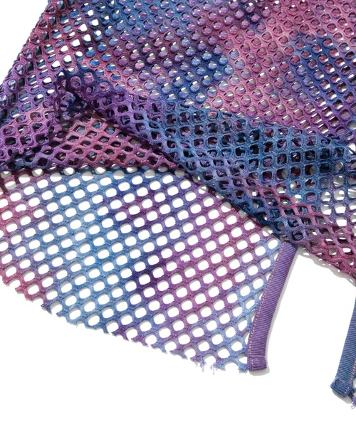 CUBE SUGAR（キューブシュガー）の「CUBE SUGAR/キューブシュガー　メッシュバックスリットTEE（Tシャツ/カットソー・レディース・その他2/その他1・FREE）」の9枚目の写真