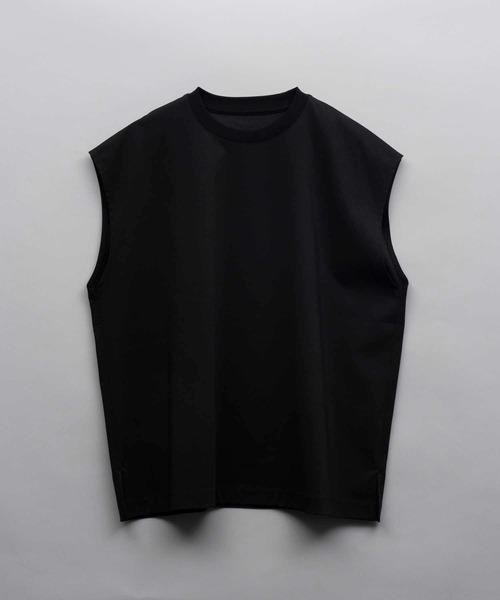《UNISEX》Smashing Light Punch Prime-Over Sleeveless T-Shirt/スマッシングライトポンチプライムオーバースリーブレスTシャツ【MAISON SPECIAL/メゾンスペシャル】（Tシャツ/カットソー）｜MAISON SPECIAL（メゾンスペシャル）