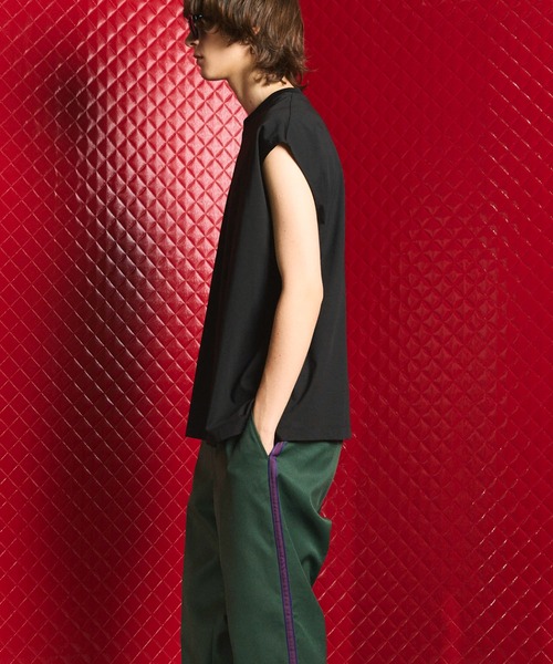 《UNISEX》Smashing Light Punch Prime-Over Sleeveless T-Shirt/スマッシングライトポンチプライムオーバースリーブレスTシャツ【MAISON SPECIAL/メゾンスペシャル】（Tシャツ/カットソー）｜MAISON SPECIAL（メゾンスペシャル）
