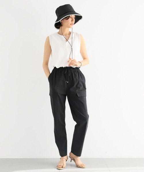 BARNYARDSTORM（バンヤードストーム）の「BARNYARDSTORM /  パイピングコードツキハット（ハット・レディース・ベージュ/オフホワイト/ブラック・FREE）」の17枚目の写真