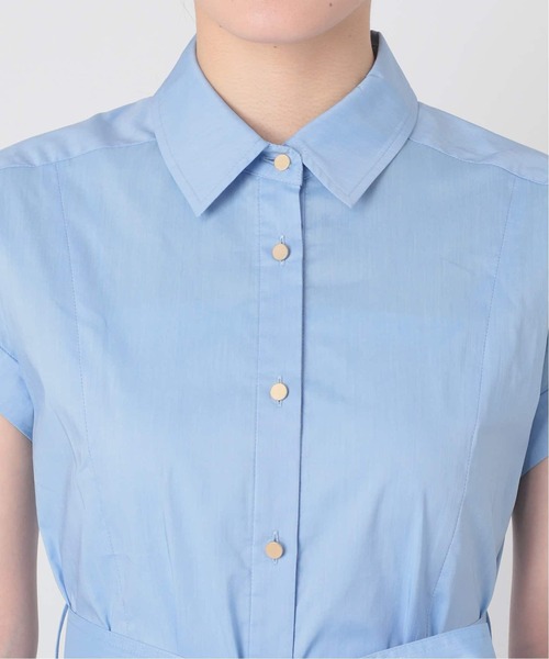 La TOTALITE（ラトータリテ）の「《追加》シャツワンピース（シャツワンピース・レディース・ネイビー/カーキ・FREE）」の8枚目の写真