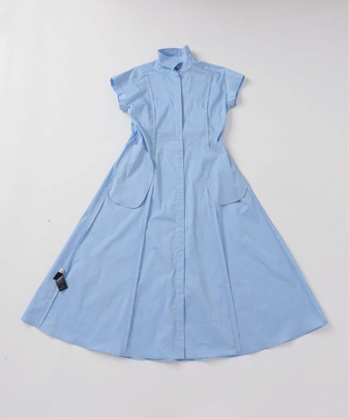 La TOTALITE（ラトータリテ）の「《追加》シャツワンピース（シャツワンピース・レディース・ネイビー/カーキ・FREE）」の3枚目の写真