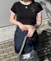 WEGO | WEGO/【24年春夏新作】ラインデザインちびT(Tシャツ/カットソー)