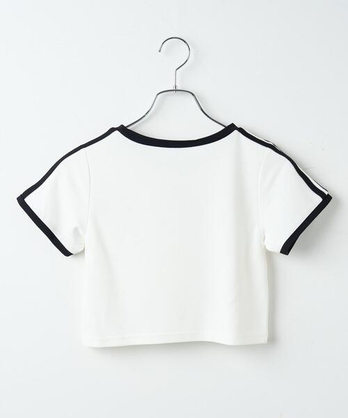 WEGO（ウィゴー）の「WEGO/ラインデザインちびT（Tシャツ/カットソー・レディース・ブラック/ホワイト・FREE）」の14枚目の写真