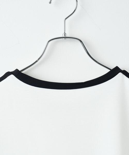 WEGO（ウィゴー）の「WEGO/ラインデザインちびT（Tシャツ/カットソー・レディース・ブラック/ホワイト・FREE）」の16枚目の写真