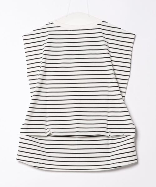 LOWRYS FARM（ローリーズファーム）の「カイテキノウノースリーブ 991850（Tシャツ/カットソー・レディース・ネイビー/ブラック/オフホワイト/ブラック系その他・FREE）」の5枚目の写真