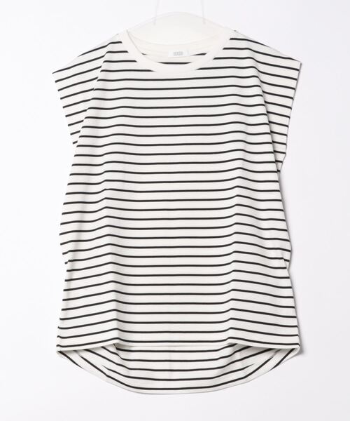 LOWRYS FARM（ローリーズファーム）の「カイテキノウノースリーブ 991850（Tシャツ/カットソー・レディース・ネイビー/ブラック/オフホワイト/ブラック系その他・FREE）」の7枚目の写真