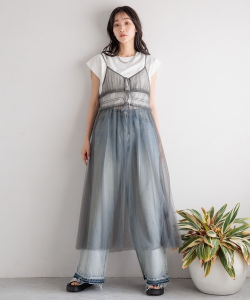 LOWRYS FARM（ローリーズファーム）の「カイテキノウノースリーブ 991850（Tシャツ/カットソー・レディース・ネイビー/ブラック/オフホワイト/ブラック系その他・FREE）」の17枚目の写真