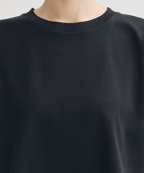 STUDIOUS(ステュディオス)の「【STUDIOUS/ステュディオス】ラグジュアリーコットンTEE(Tシャツ/カットソー・レディース・ブラック/ホワイト・FREE)」の10枚目の写真