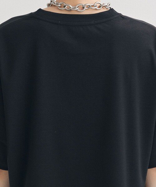 STUDIOUS(ステュディオス)の「【STUDIOUS/ステュディオス】ラグジュアリーコットンTEE(Tシャツ/カットソー・レディース・ブラック/ホワイト・FREE)」の13枚目の写真