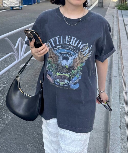 GOOD ROCK SPEED(グッドロックスピード)の「【GOOD ROCK SPEED/グッドロックスピード】ロックTシャツ(Tシャツ/カットソー・レディース・グレー系その他/グレー系その他2・FREE)」の2枚目の写真